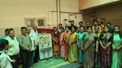 झरिया में सेवा की मिसाल: मारवाड़ी युवा मंच ने विद्यार्थियों को समर्पित किया “अमृतधारा” शीतल पेय जल संयंत्र