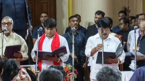 पश्चिम बंगाल में शुभेंदु सरकार का मेगा विस्तार! 35 नए मंत्रियों ने ली शपथ, 41 सदस्यीय कैबिनेट तैयार