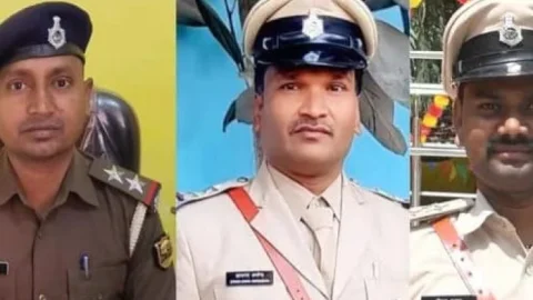 पटना से लौट रहे 3 थानाध्यक्षों की दर्दनाक मौत, बेगूसराय में खड़े ट्रक से टकराई कार, पुलिस महकमे में मातम
