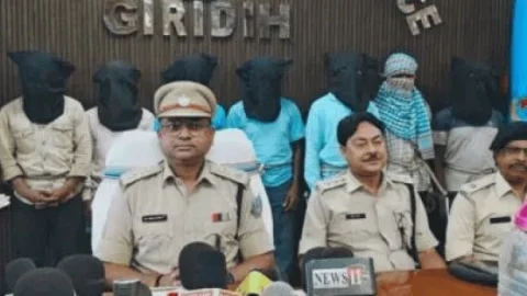 झारखंड: गिरिडीह डबल मर्डर का खुलासा: जमीन और जादू-टोना बना मौत की वजह, 7 आरोपी गिरफ्तार