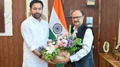 दिल्ली में कोयला मंत्री से मिले BCCL CMD मनोज कुमार अग्रवाल, झरिया मास्टर प्लान व कोल प्रोडक्शन पर मंथन