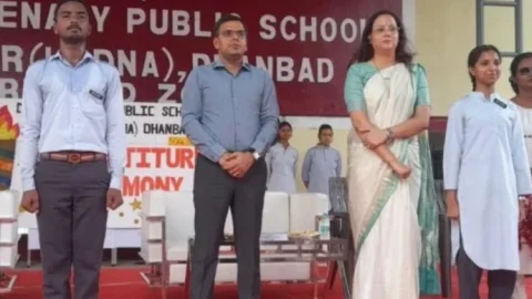 DAV सेंटेनरी स्कूल में छात्र संसद का अलंकरण समारोह, SSP बोले- अनुशासन और संवेदनशीलता ही सच्चे नेतृत्व की पहचान