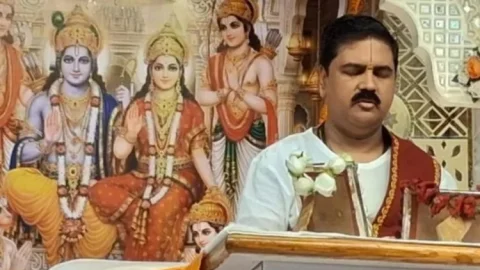श्रीराम कथा में उमड़ा आस्था का सैलाब, राजन जी महाराज बोले- वर्तमान सुधारिए, भविष्य स्वयं संवर जाएगा