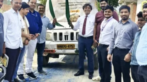 मिथिला का मखाना अब कनाडा तक! दरभंगा से पहली बार 7 टन फ्लेवर्ड मखाना निर्यात