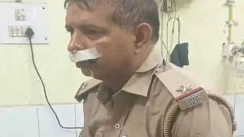 धनबाद में चोर पकड़ने गई पुलिस टीम पर हमला, भूली ओपी के SI हरिप्रकाश मिश्रा घायल