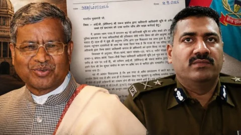 IG पंकज कंबोज पर आदिवासी जमीन के हस्तांतरण का आरोप,बाबूलाल ने CM हेमंत से मांगी हाईलेवल जांच