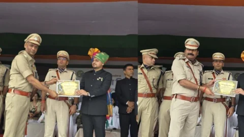 धनबाद: 17 पुलिस अफसर सम्मानित, प्रिंस खान गैंग से ₹129 करोड़ साइबर फ्रॉड तक का किया खुलासा