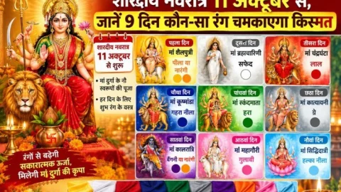 Shardiya Navratri 2026: नवरात्र के 9 दिन पहनें ये शुभ रंग चमकाएगा किस्मत