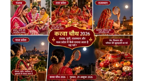 29 अक्टूबर को करवा चौथ 2026: पंजाब से MP तक जानें महिलाएं कैसे मनाते हैं यह पर्व